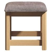 Kingstown Aylesbury Oak Dressing Table Stool