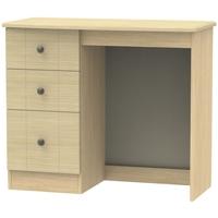 Kingston Light Oak Dressing Table - Vanity Knee Hole