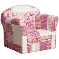 Kidsaw Pink Patchwork Mini Armchair