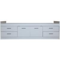 Kidsaw Arctic Painted Multi Drawer Single Bed
