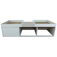 Kidsaw Low Sleeper Cabin Storage Bed