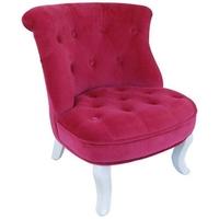 kidsaw cabrio pink velvet mini chair