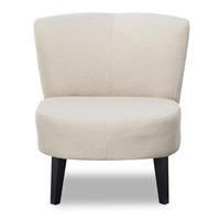 Kimi Fabric Accent Chair, Latte