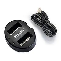 KingMa Dual USB Charger for Canon LP-E17 Battery and Canon EOS M3 750D 760D
