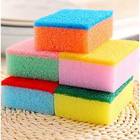 Kitchen Cleaning Sponge Scouring Pad Tools, Sponge(Random Colours)