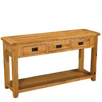 Kimberley Oak Large Console Table