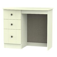 Kingston 3 Drawer Dressing Table Cream