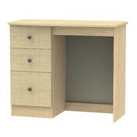 kingston 3 drawer dressing table light oak
