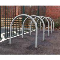 KIRBY CYCLE STAND - RAGGED GALVANISED STEEL