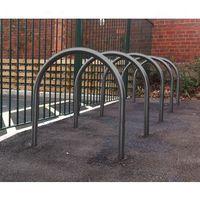 KIRBY CYCLE STAND - RAGGED GALVANISED + COLOUR COATED STEEL