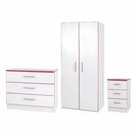 kiddi pink bedroom set