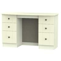 Kingston 6 Drawer Dressing Table Cream