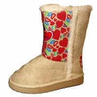 Kids Novelty Dora The Explorer Hearts Snugg Boot Shoe