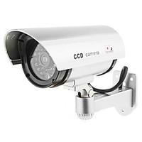 KingNEO 2pcs White Wireless Fake Dummy Dome CCTV Security Camera LED light
