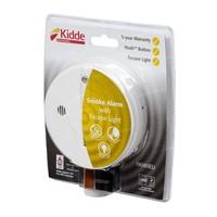 Kidde i9080 Smoke / Fire Alarm Detector with Emergency Escape Light Home Caravan Boat Safety ideal for Hallways and Landings with 5 Year Warranty