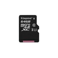 Kingston 64 GB UHS Class 1/Class10 microSDXC UHS-I Flash Memory Card