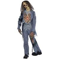 Kids Zombie Corpse Halloween Party Costume Scary Fancy Dress Size 8-10