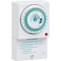 kingshield 24 hour immersion heater analogue mechanical timer white e5 ...