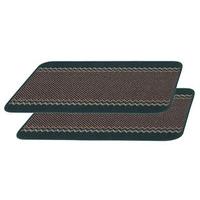 Kilkis Mats, Small (2), Green, Polypropylene