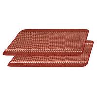 Kilkis Mats, Small (2), Red, Polypropylene