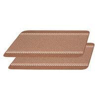 Kilkis Mats, Small (2), Terracotta, Polypropylene