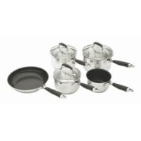 KitchenCraft Touch Stainless Steel 5 Piece Pan Set