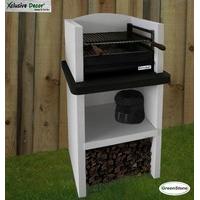 Kingston Easy Assemble Stone Barbecue with Grill