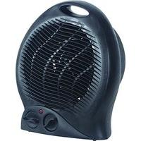 Kingavon Upright Fan Heater, 2000 W, Black