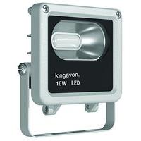 kingavon anti glare smd security light grey 10 w