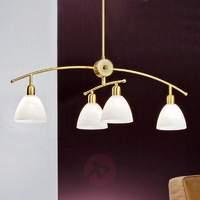 Kinga Hanging Light Charming Four Bulbs - Brass