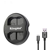 KingMa Dual Slot USB Battery Charger for Nikon EN-EL15 Battery for Nikon D750 D7100 D7000 D610 D600 D800E Camera