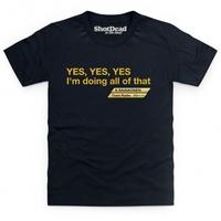 Kimi Raikkonen Yes Yes Yes Kid\'s T Shirt