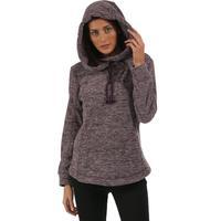 kizmit hooded fleece blackberry wine