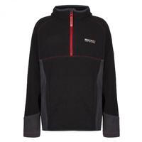 Kids Whinfell Half Zip Fleece Black