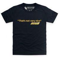 Kimi Raikkonen Not Very Nice Kid\'s T Shirt