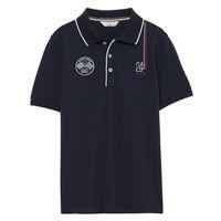 Kids Le Mans Badge Polo Shirt - Evening Blue