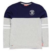 Kickers Long Sleeve Colour and Stitch T Shirt Junior Boys