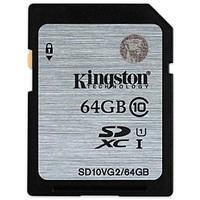 kingston 64gb sd card memory card uhs i u1 class10