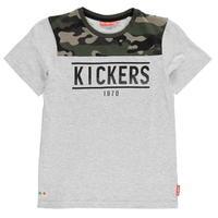 Kickers Printed T Shirt Junior Boys