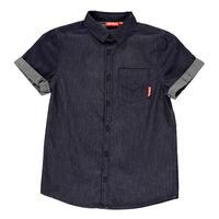 Kickers Short Sleeve Denim Shirt Junior Boys