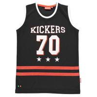 kickers mesh vest junior boys