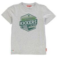 Kickers Print T Shirt Junior Boys