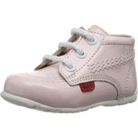 kickers kick hi baby light pink