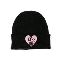 Kiss Off Heart Patch Beanie