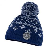 Kids Snowflake Hat Prussian