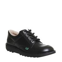 Kickers Kick Lo Junior BLACK LEATHER