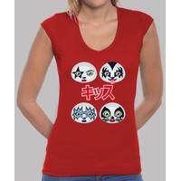 kissu girl t-shirt without sleeves