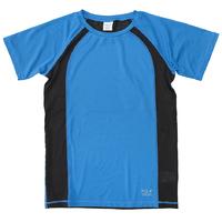 kids sports t shirt blue quality kids boys girls