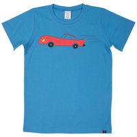 Kids Car T-shirt - Blue quality kids boys girls