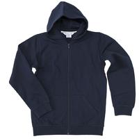 kids hooded jacket blue quality kids boys girls